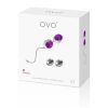 ovo l1 silicone love balls imperm‚able blanc and light violet boite