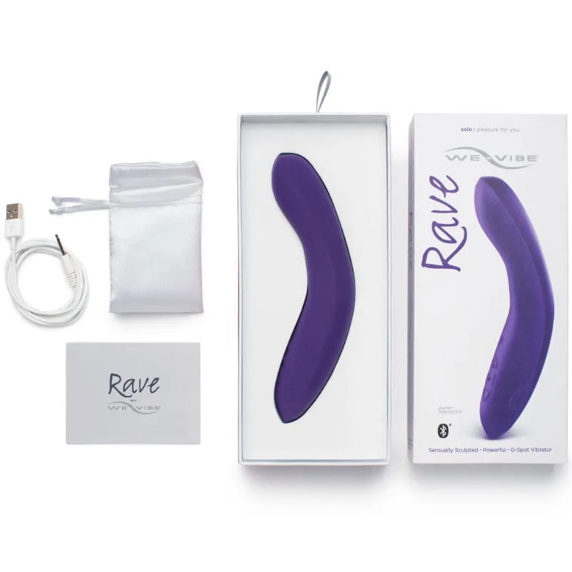 Vibromasseur Point G Rave commandé à distance - We-Vibe kit