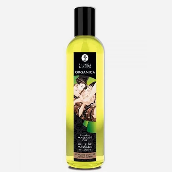 huile de massage aphrodisiaque bio shunga-chocolat