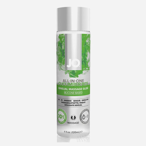 huile de massage concombre 120 ml system jo