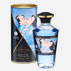 huile de massage noix de coco chauffante et comestible shunga