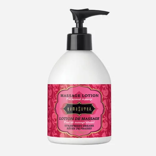 kama sutra lotion de massage fraise rêves