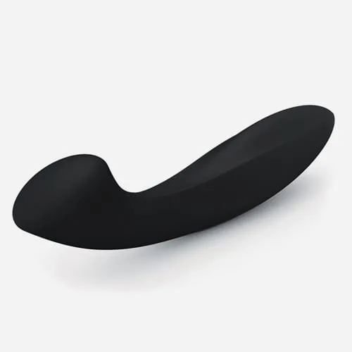lelo ella noir luxe silicone g-spot dildo