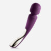 lelo intelligent wand vibrator rechargeable grand plum