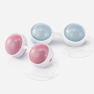 lelo luna beads mini rose et bleu