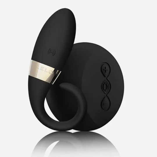lelo oden version 2 black luxury rechargeable massager anneau