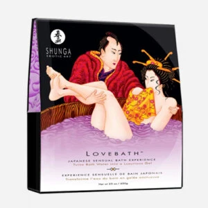sels de bain lotus japonais Shunga