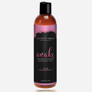 Huile de massage Poivre noir et pamplemousse rose - INTIMATE EARTH