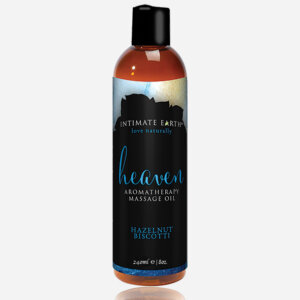 Huile de massage biscuit & noisette - INTIMATE EARTH