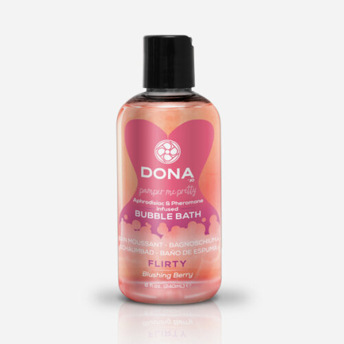 Mousse de bain aphrodisiaque baie rougissante - Dona