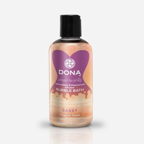 Mousse de bain aphrodisiaque tropical tease - Dona