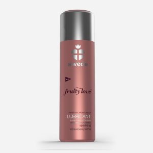 Lubrifiant Fruity Love Fraise Vin Pétillant - 100 ml