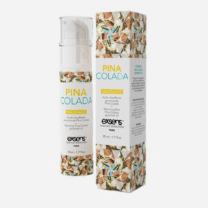Huile de massage HOT Gourmand PINA COLADA 50ML - Exsens