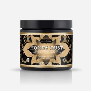 Poudre Corporelle Embrassable Honey Dust crème vanille - Kamasutra