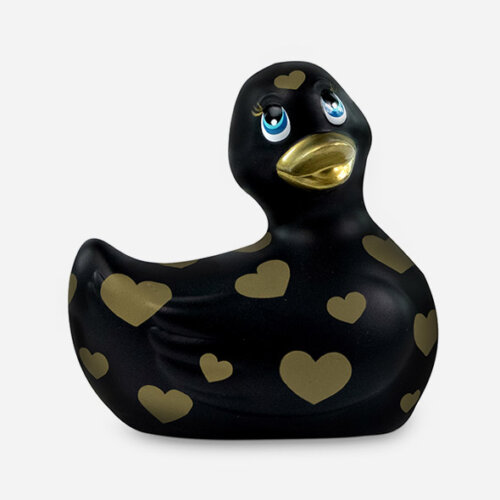 Canard vibrant Romantique noir et or - Big Teaze Toys