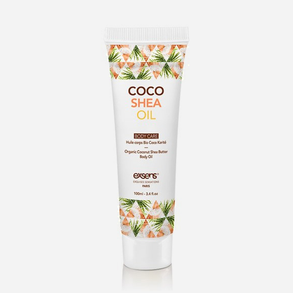 Huile de massage Coco karité hydratante - Exsens