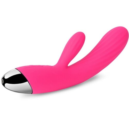 Vibromasseur rabbit chauffant ANGEL - Svakom profil