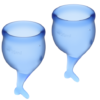 Lot de 2 cups menstruelles FEEL SECURE - SATISFYER bmeu foncé