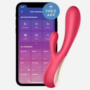 Vibromasseur rabbit Mono Flex - SATISFYER rouge
