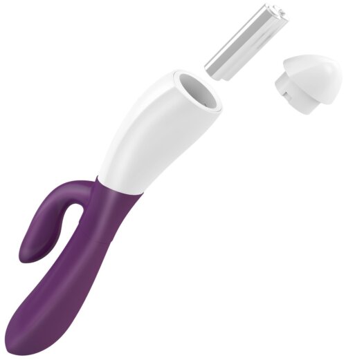 Vibromasseur Rabbit K2 Violet piles