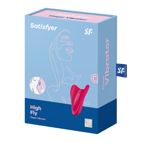Stimulateur Satisfyer High Fly - Rouge boite