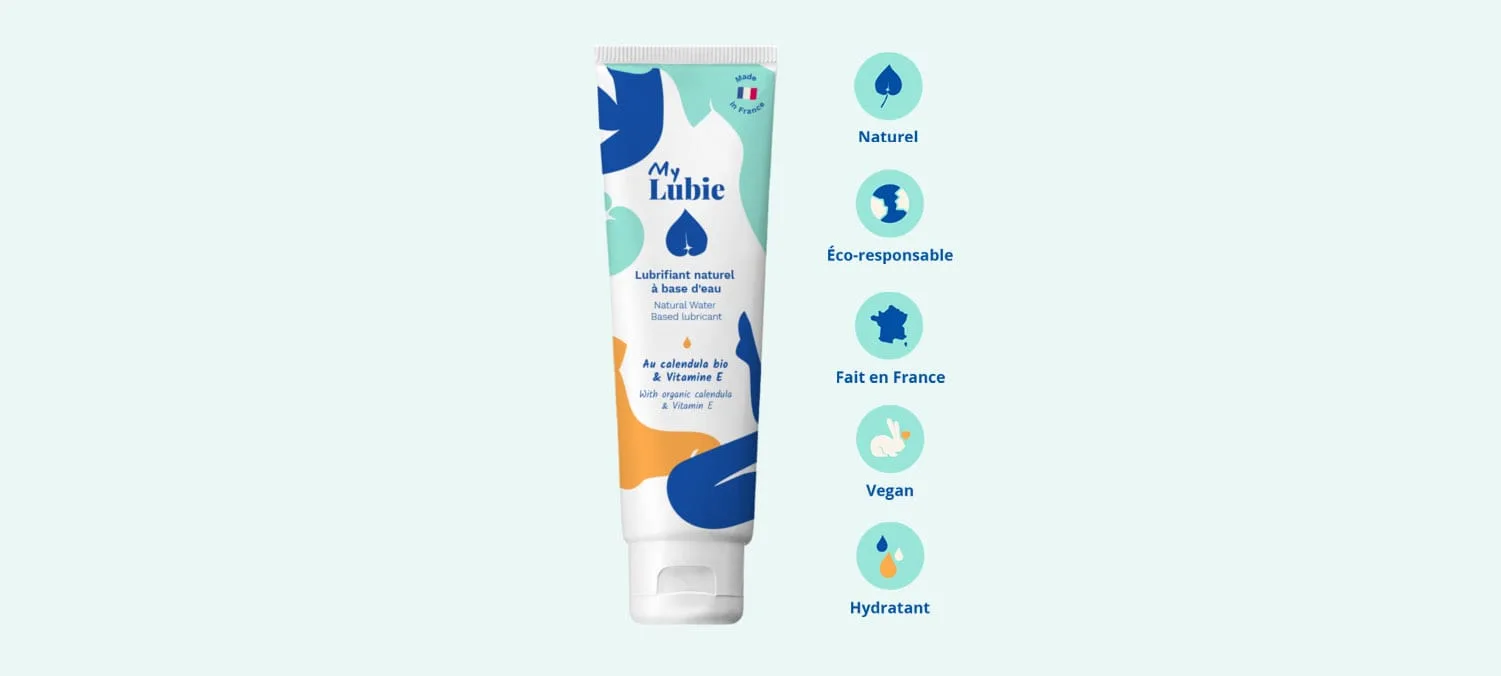 Lubrifiant naturel vegan français - My lubie