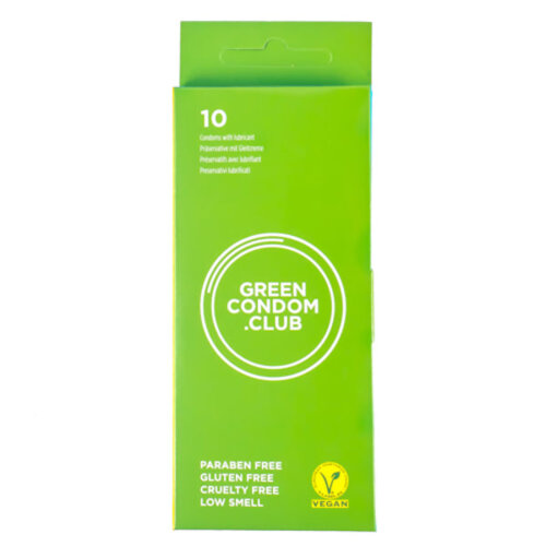 Préservatifs vegan GREEN CONDOM x10