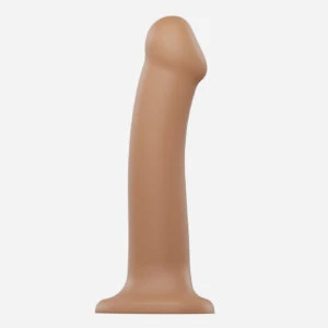 Dildo pegging Double densité Strap-on-me caramel L