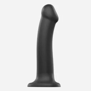 Dildo pegging Double densité Strap-on-me noir L