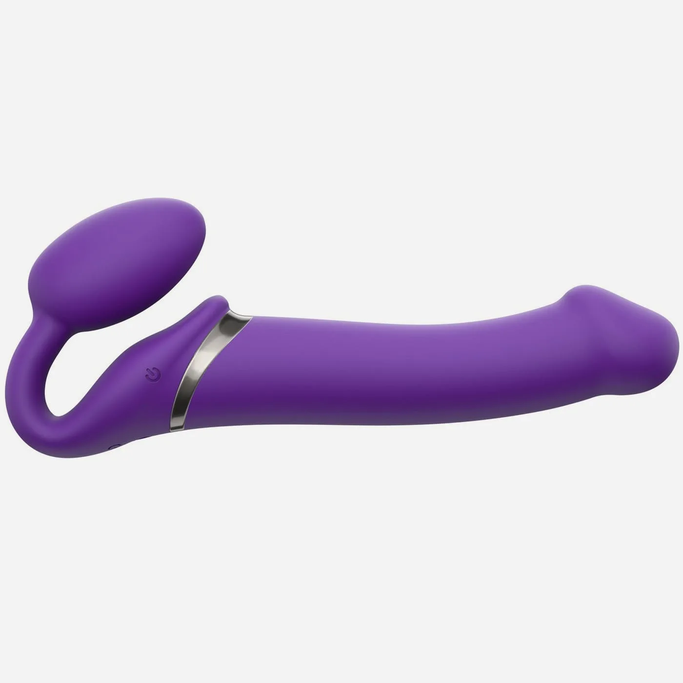 Gode Vibrant Télécommandé 3 Moteurs Strap-on-me violet