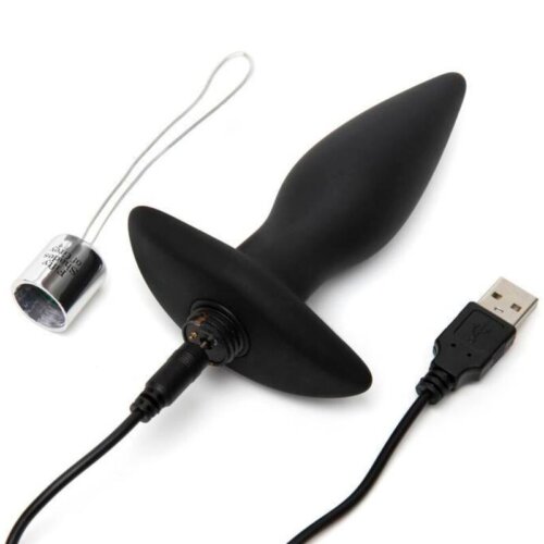 Plug anal télécommandé Relentless - Fifty shades of gray cable usb