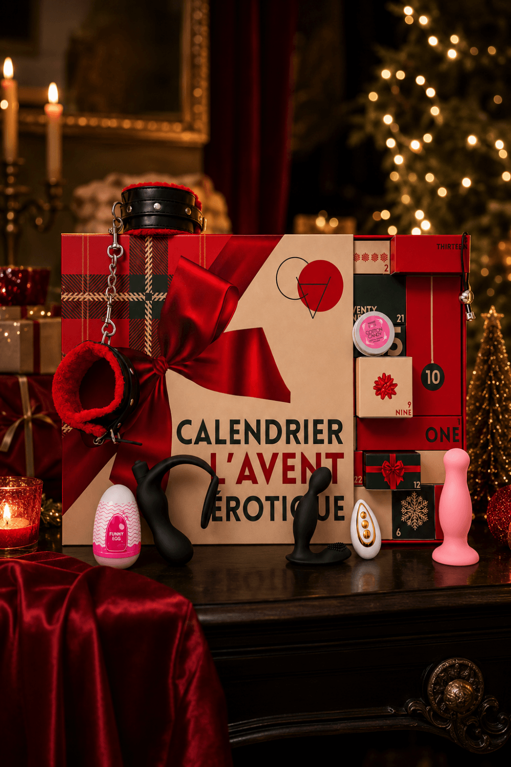 Calendrier de l’Avent érotique 24 surprises pour couple gay image