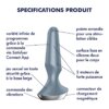 Plug anal vibrant connecté ilicious 2 explication - Satisfyer