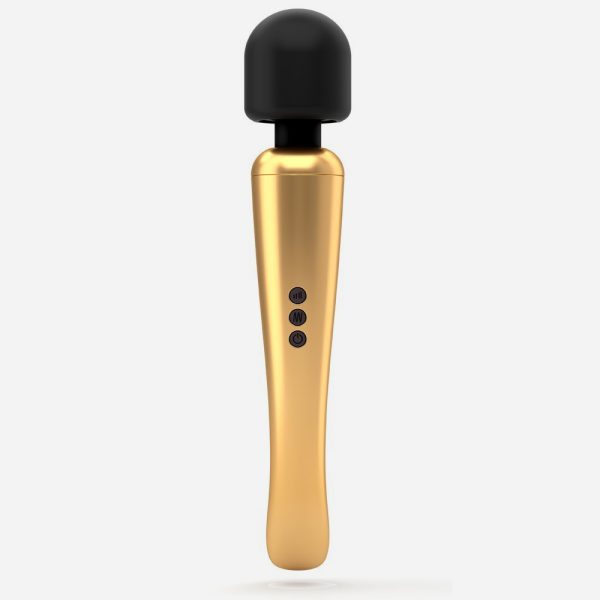 Stimulateur Dorcel Megawand Noir et Or face