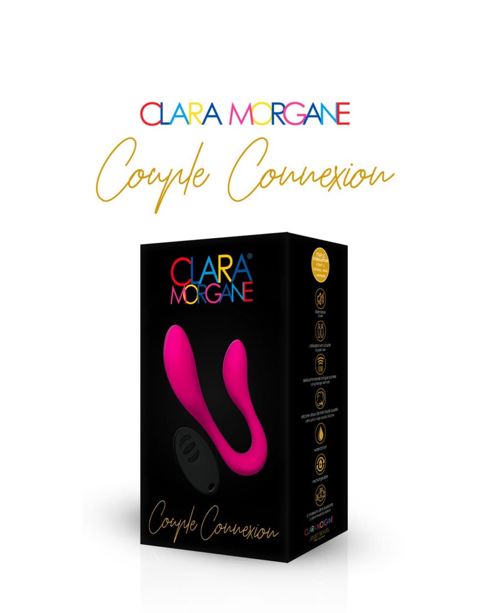 Stimulateur Couple Connexion - Clara Morgane Store boite
