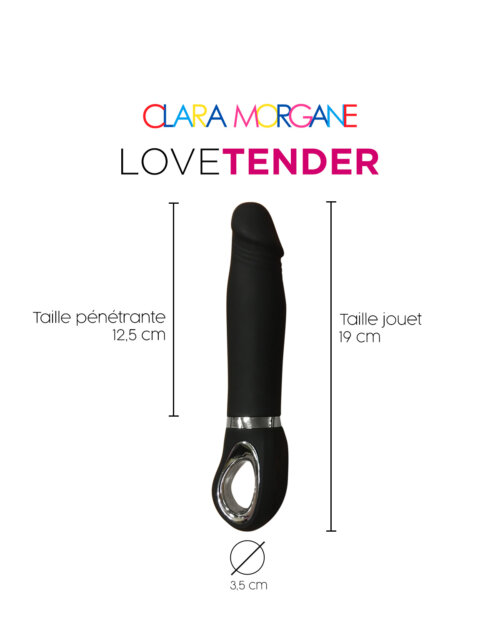 Vibromasseur Love Tender - Clara Morgane Store dimension