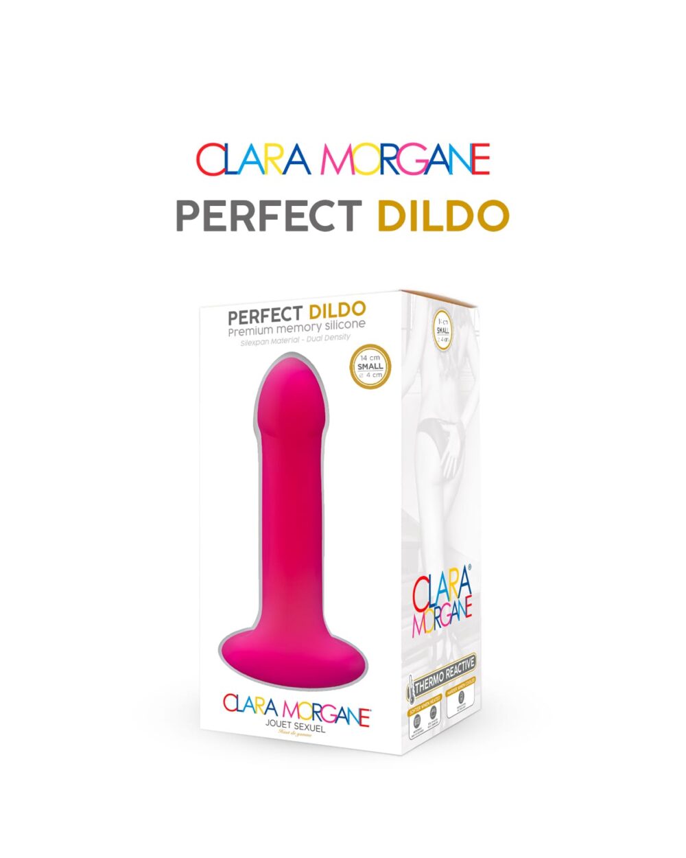 Perfect Dildo ventouse rose - Clara morgane Store boite
