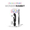 Vibromasseur deux en un rabbit wand boite Clara morgane