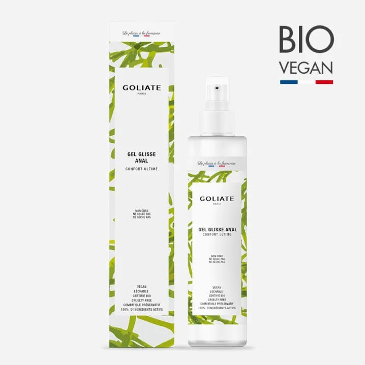 Gel glisse anal confort ultime Goliate - Bio Vegan