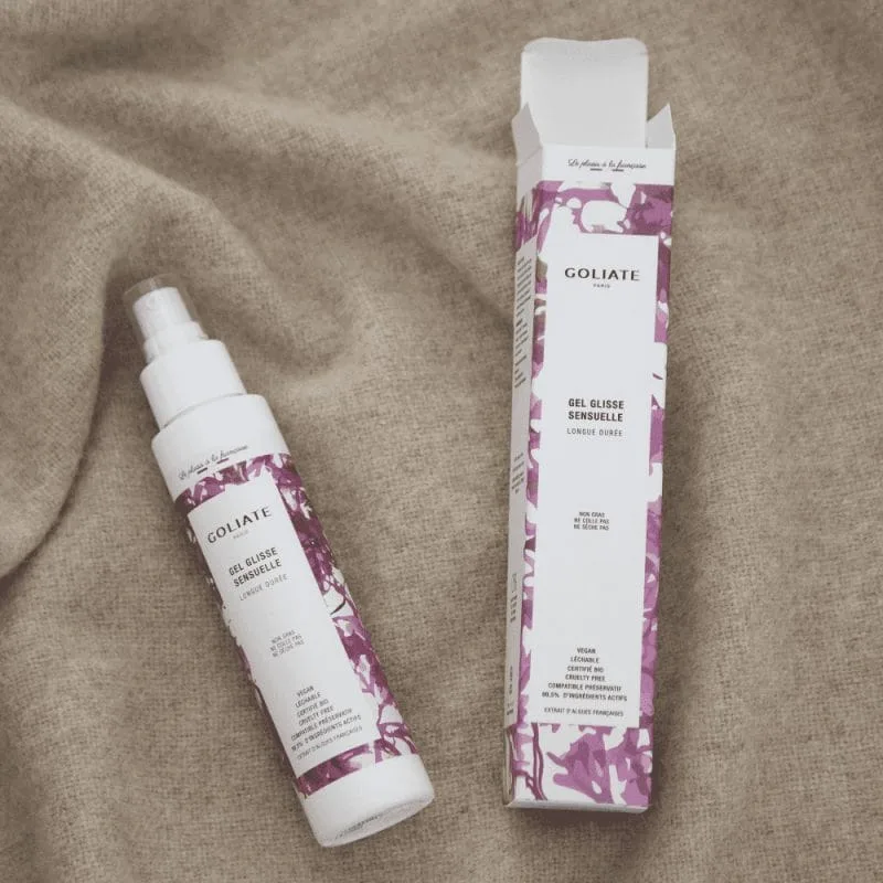 Gel glisse sensuelle longue durée Goliate - Bio Vegan cosmétique
