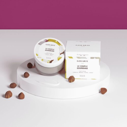 Crème massage - Le couple gourmand Goliate