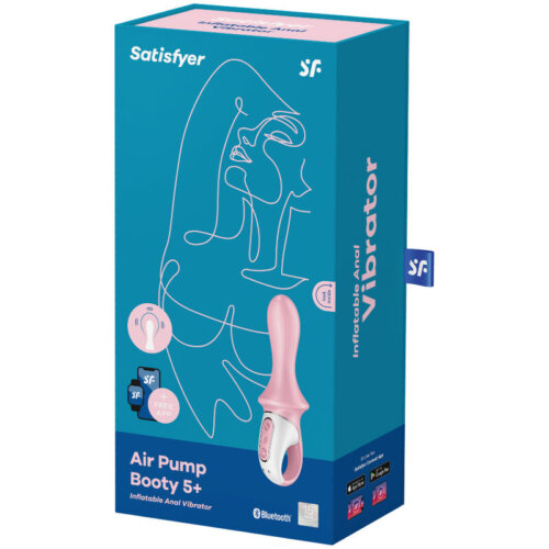 Satisfyer AIR PUMP BOOTY 5+ - Vibromasseur Gonflant boite