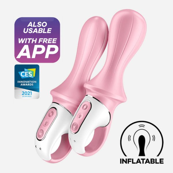 Satisfyer AIR PUMP BOOTY 5+ - Vibromasseur Gonflant