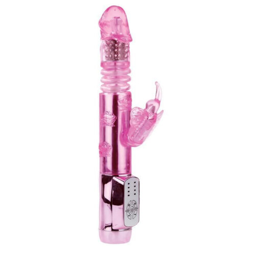 Vibromasseur rabbit rose