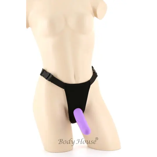 Gode ceinture Strap-on violet