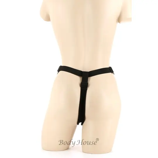 Gode ceinture Strap-on violet string