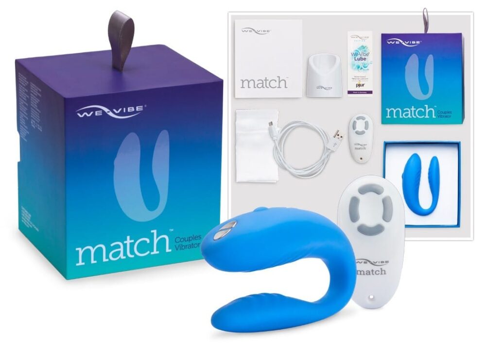 Vibromasseur couple We-Vibe Match boite