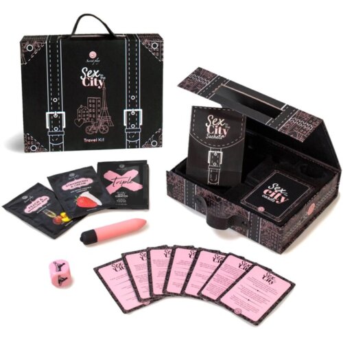 Jeu coquin SEX IN THE CITY TRAVEL KIT cartes