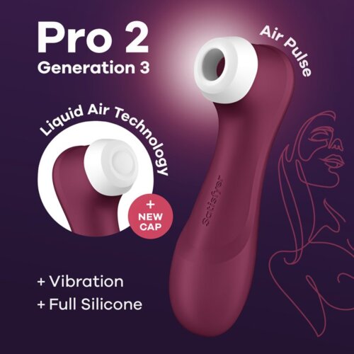 Satisfyer Pro 2 Generation 3 Liquid air nouvelle technologie