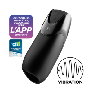 Masturbateur connecté vibrant USB Men